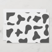 Boerderij Dierenkinderen Geopend op Barn Invite Kaart (Achterkant)