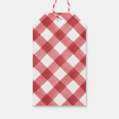 Boerderij dierentuin- en baardveeg-Label Cadeaulabel (Achterkant)