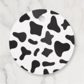 Boerderij dierentuin feestdag bedankt je voor de l bedankjes labels (Achterkant)