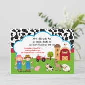 Boerderij - dierentuin kaart (Staand voorkant)