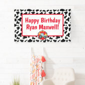 Boerderij dierentuinbanner, tractor, land spandoek (Insitu)