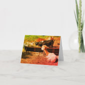 Boerderij Dierenvrienden Natuur Art Note Kaart (Voorkant)