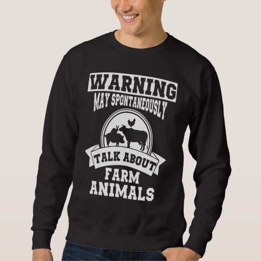 Boerderij Dierkleding - Ontwerp van kalveren Trui (Voorkant)
