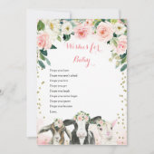 Boerderij dierlijk afval wenst Baby Kaart (Voorkant)