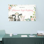 Boerderij dierlijk Baby shower grote banner (Beurs)