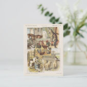 Boerderij Dierlijk Collectie Ephemeral Briefkaart (Staand voorkant)