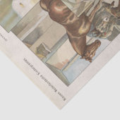 Boerderij Dierlijk Collectie Ephemeral-ontleding Tissuepapier (Detail)