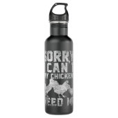 Boerderij dierlijk grappig Ja, ik heb echt al deze Waterfles (Voorkant)