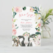 Boerderij Dierlijke Baby showers Kaart (Staand voorkant)