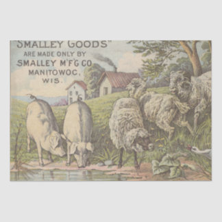  Boerderij Dierlijke Ephemeral Farmhouse Decoupage Tissuepapier