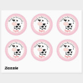 Boerderij Dierlijke Stickers (Roze voor Meisjes) m (Vel)