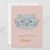 Boerderij Dierlijke Verjaardag Kat Kleurrijke Stip (Voorkant)