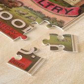Boerderij Diervoeding Adverteren Ephemera Legpuzzel (Zijkant)