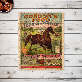 Boerderij Diervoeding Adverteren Ephemera Legpuzzel