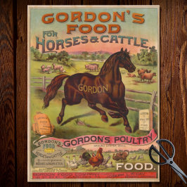 Boerderij Diervoeding Adverteren Ephemera Tissuepapier