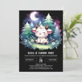 Boerderij Digitale Koe Verjaardag Kaart (Staand voorkant)