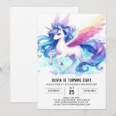 Boerderij Digitale Paard Verjaardag Kaart (Voorkant / Achterkant)