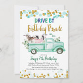 Boerderij Drive beroemd gemaakt door Boy Birthday Kaart (Voorkant)