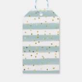 Boerderij Drive door Baby shower dank u label Cadeaulabel (Achterkant)