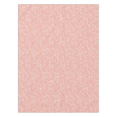 Boerderij eenvoudige bloemmotief op roze tafelkleed (Voorkant)