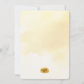 Boerderij eerste verjaardag uitnodiging (Achterkant)