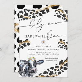 Boerderij eerste verjaardag van de Heilige Koe Kaart