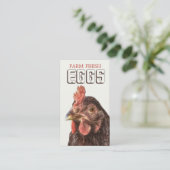 Boerderij EGGS Heritage Layer Hen Visitekaartje (Staand voorkant)