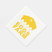 Boerderij Eggs Napkins Servet (Hoek)