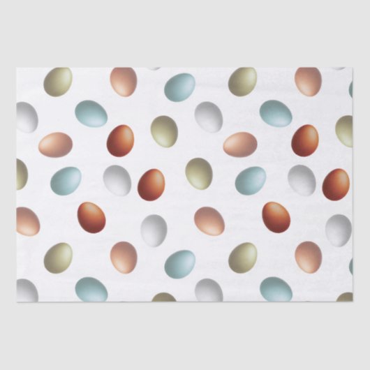 Boerderij Eggs tissue paper Tissuepapier (Voorkant)