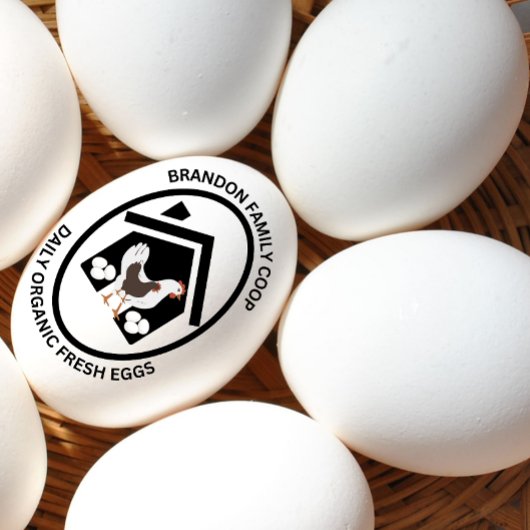 Boerderij Eierdoos Stempel Biologische Verse Eiere