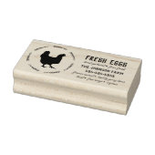 Boerderij Eierkarton Rubber Stempel (Stempel)