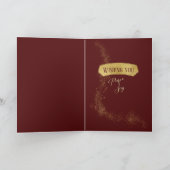 Boerderij Emaille Pitcher met kerstgroen Feestdagen Kaart (Binnen)