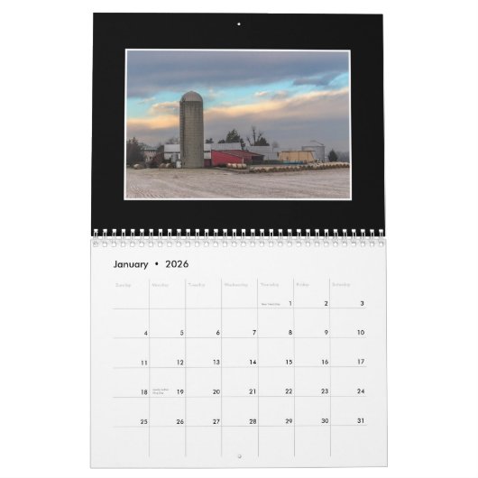 Boerderij en land Agenda 2020 van Tom Minutolo Kalender (Jan 2026)