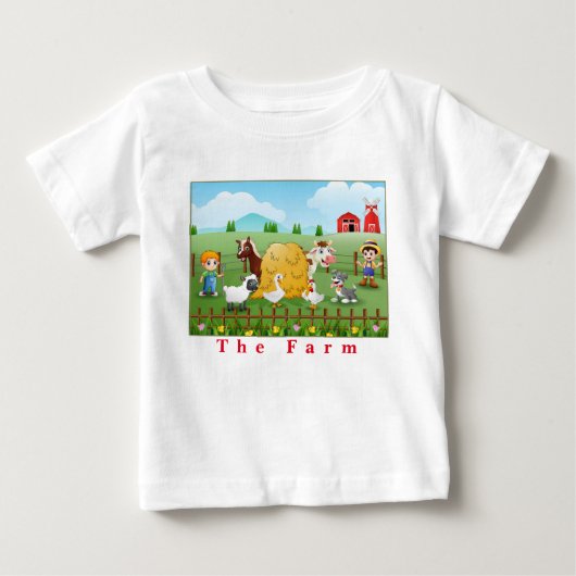 Boerderij en landbouwhuisdieren (Voorkant)