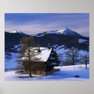 Boerderij- en montagehuis Rigi en Pilatus; Poster