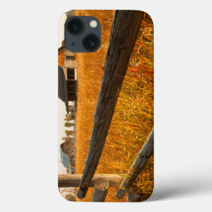 Boerderij en spoorweghek in Grand Teton Case-Mate iPhone Case
