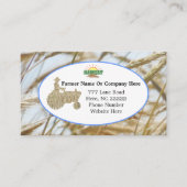 Boerderij- en tractorVisitekaartjes Visitekaartje (Voorkant)