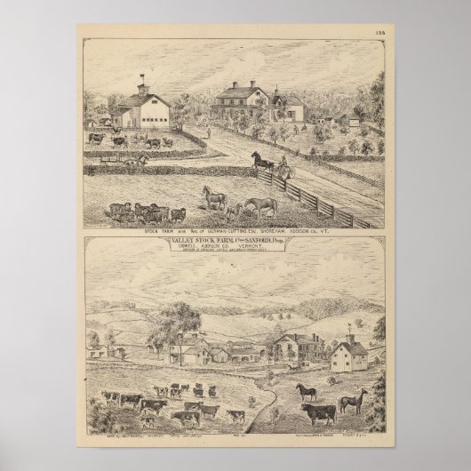 Boerderij en verblijf in Shoreham Poster (Voorkant)