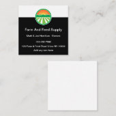 Boerderij en voedermiddelen Visitekaartjes (Voorkant / Achterkant)
