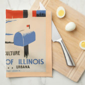 Boerderij en week thuis theedoek (Quarter Fold)