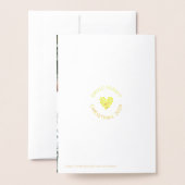 Boerderij en windmolen Vrolijk kerstfeest met foto Folie Kaarten (Met envelop)