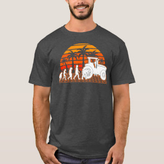 Boerderij Equipment Mechanic Evolution Sunset Trac T-shirt