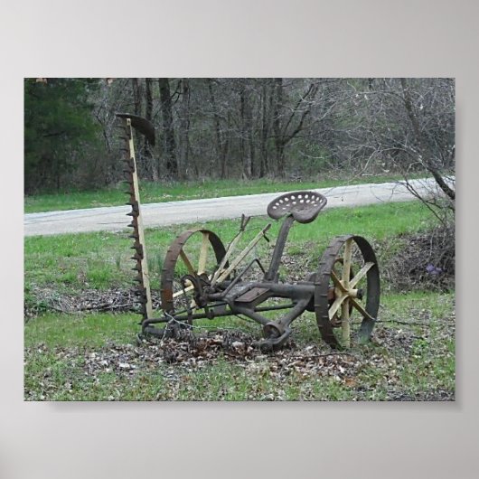 Boerderij Equipment Poster (Voorkant)