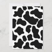 Boerderij erf dier verjaardag dank je bedankkaart (Achterkant)