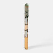 Boerderij erf geïllustreerd iPhone 16 hoesje (Rechterkant)