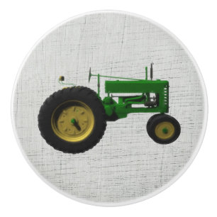 Boerderij erf land tractor schuur ladekast keramische knop