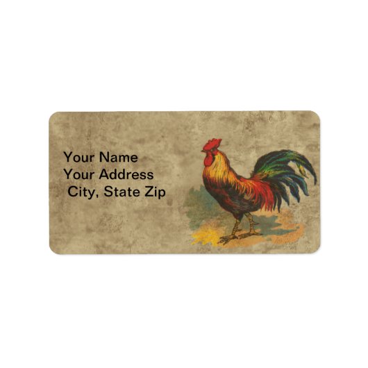 Boerderij Etiket (Voorkant)