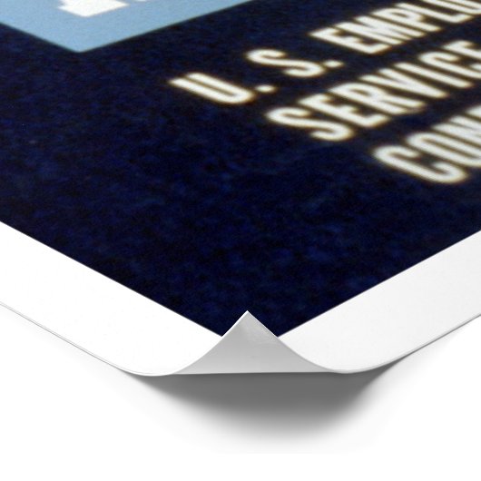 Boerderij Factory Michigan 1943 WPA Poster (Hoek)