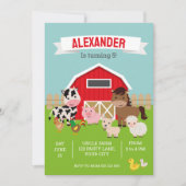 BOERDERIJ FEest UITNODIGING (Voorkant)