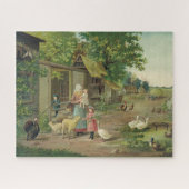  Boerderij Foto Puzzle Legpuzzel (Horizontaal)